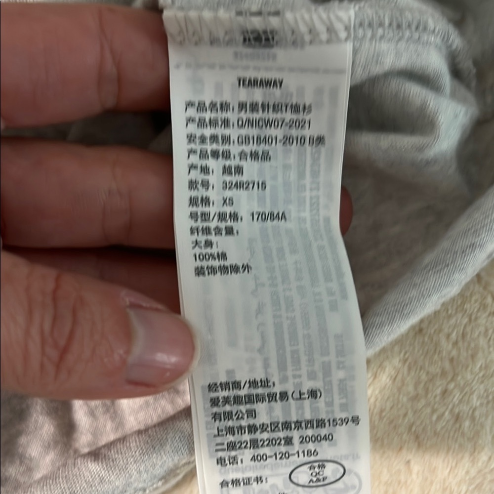 Hollister Gray Short Sleeve Tees Classic Crew Neck - Picture 4 of 4